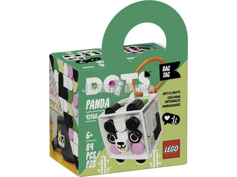 Lego Dots Schmuck für Panda Rucksack 41930