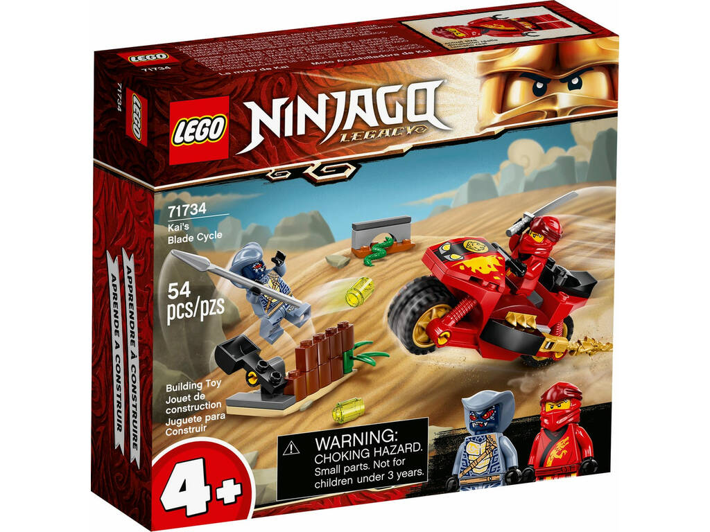 Lego Ninjago Motorcycle Slasher de Kai Lego 71734