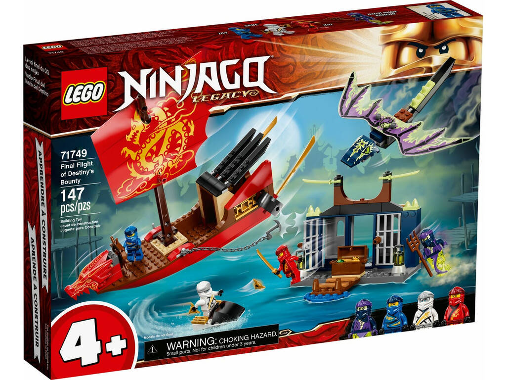 Lego Ninjago Volo Finale della Nave d'Assalto Ninja Lego 71479