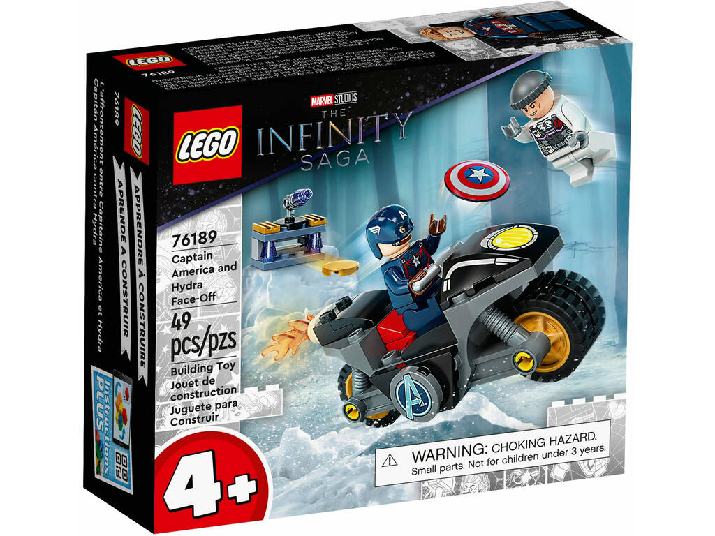 Lego Marvel Captain America vs Hydra 76189