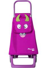Carro Infantil Monster Kid Mf Joy-1700 Fucsia Rolser 1018