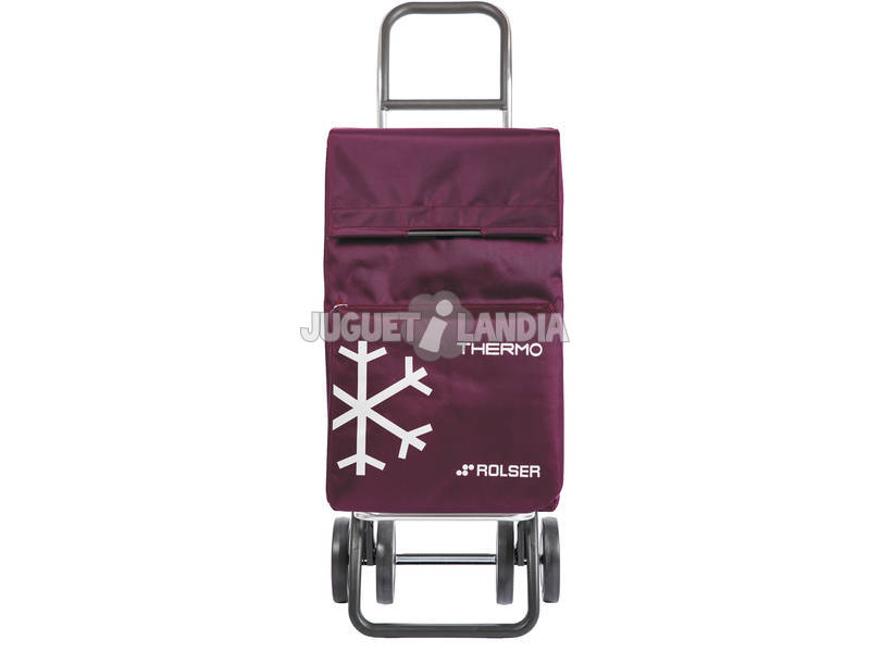 Fresh Mf Two+2 Thermo Shopping Trolley Bordeaux Rolser TER038