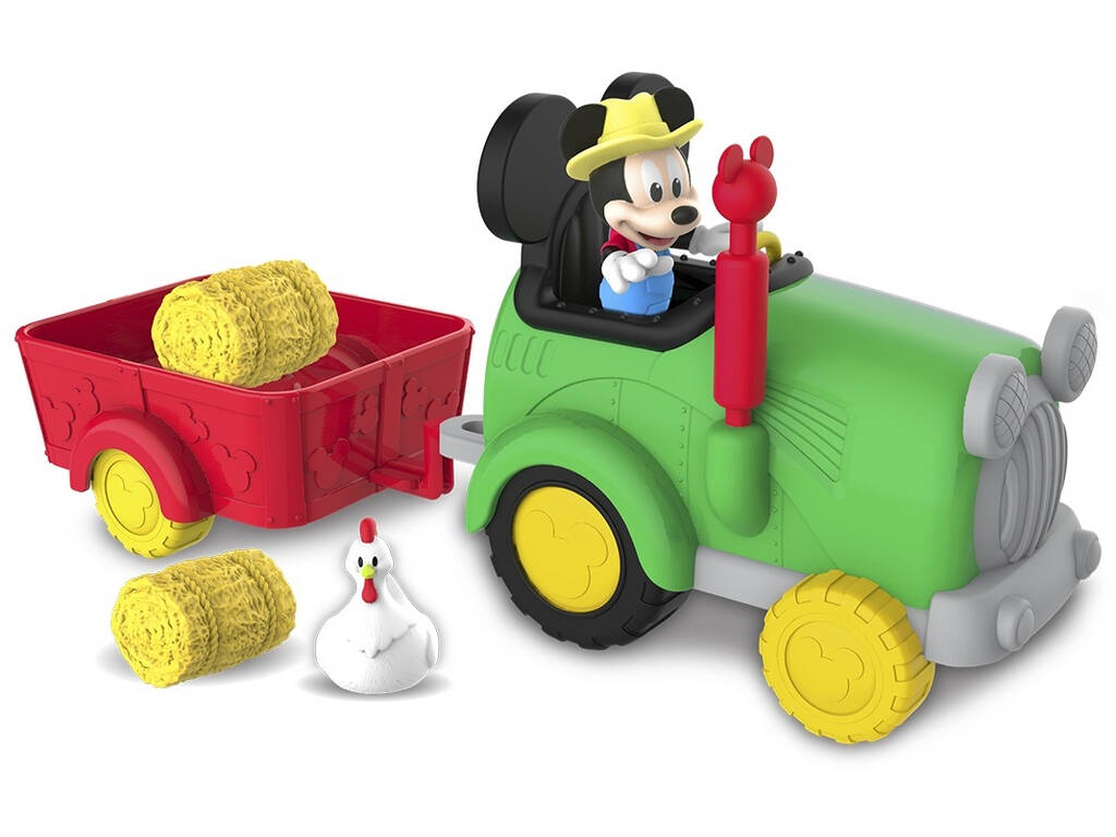 Mickey Tractor con Figuras Famosa MCC05010