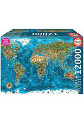 Puzzle 12.000 Maravillas Del Mundo Educa 19057