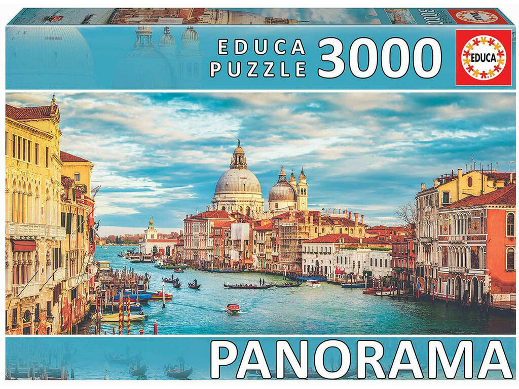 Puzzle 3.000 Gran Canal De Venecia Panorama Educa 19053
