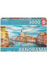 Puzzle 3.000 Grande Canal de Veneza Panorama Educa 19053