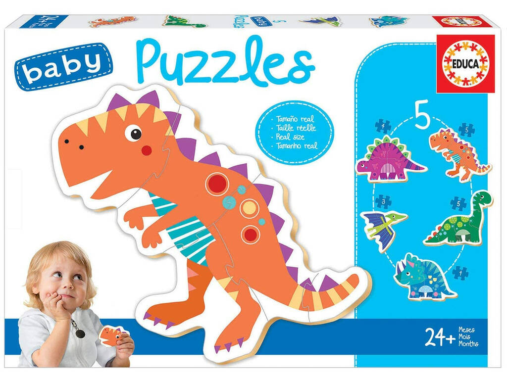 Baby Puzzle Dinosaurier Educa 18873
