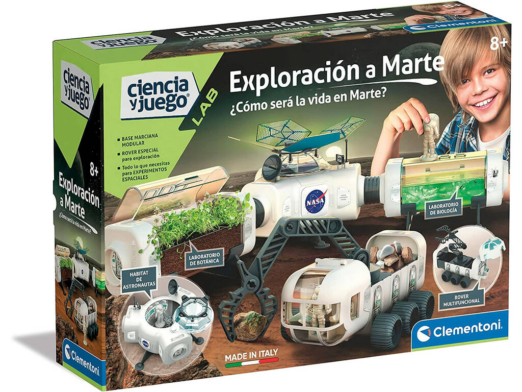 Juego Nasa Exploración a Marte Clementoni 55435