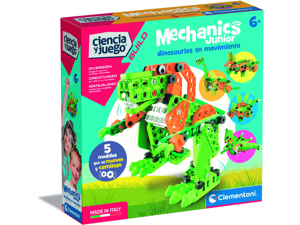 Mechanics Junior Dinosaurios Clementoni 55425