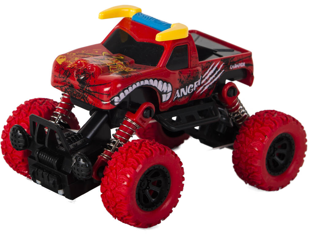 Friction Car Monster Animal 4x4 Red
