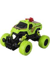 Coche Friccion Monster Strong Power 4x4 Verde