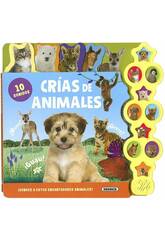 10 Suoni Libro Cucciolli di animali Susaeta S3415001
