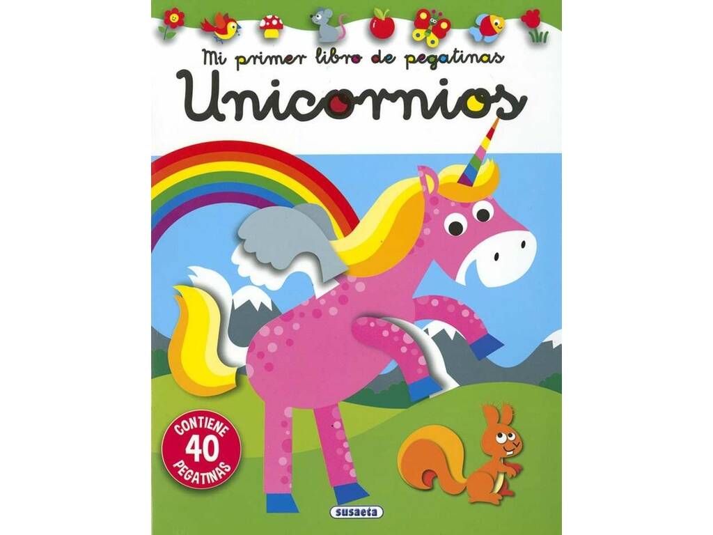 Mi Primer Libro de Pegatinas Unicornios de Susaeta S3456001