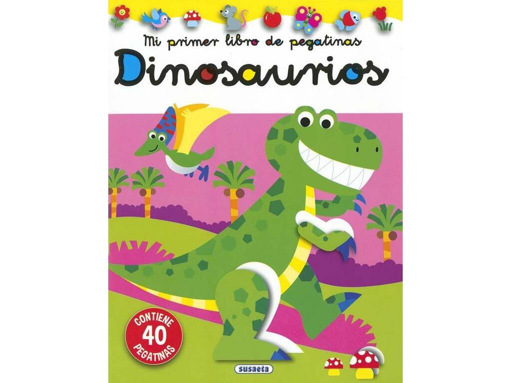 Il mio primo libro di adesivi Dinosauri di Susaeta S3456002