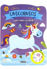 imagen Colores y Pegatinas Unicornios Libro para Colorear Susaeta S3467004