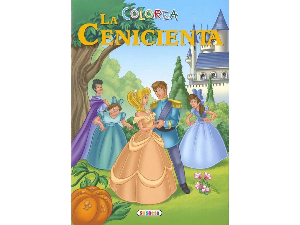 Coloreia Fadas e Princesas A Cinderela de Susaeta S6072002