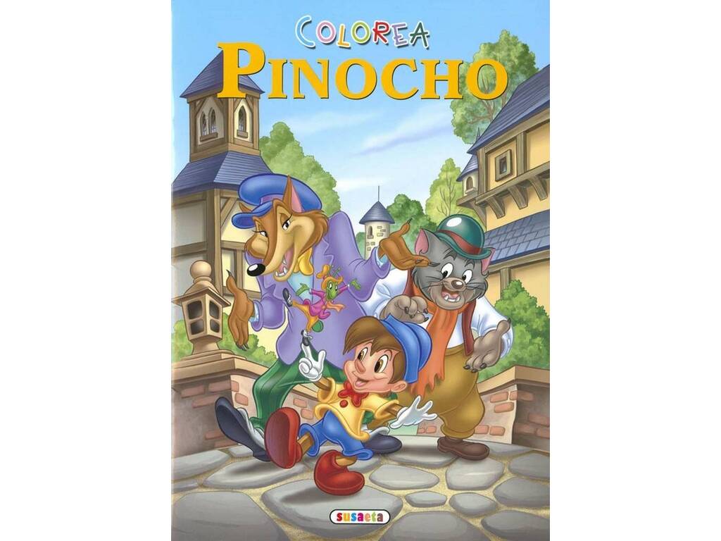 Colorare Fate e Principesse di Pinocchio di Susaeta S6072003