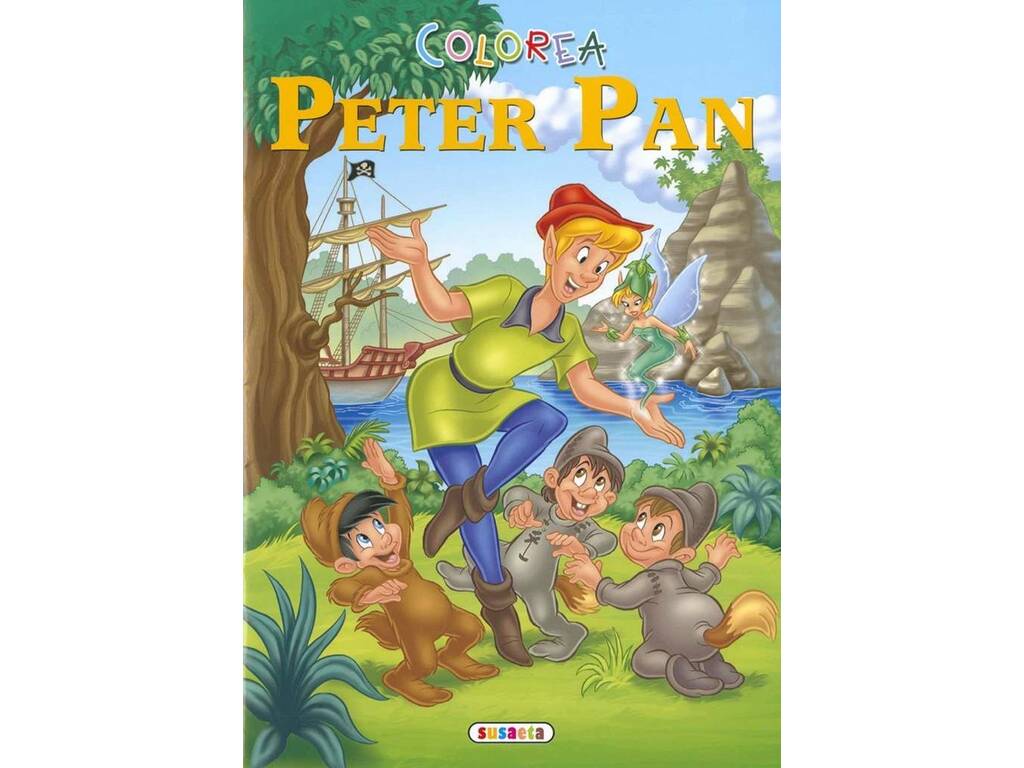 Malen Feen und Prinzessinnen Peter Pan von Susaeta S6072004