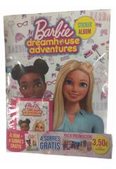 Barbie Dreamhouse Adventures Starter Pack Álbum con 6 Sobres Panini 9788427872356
