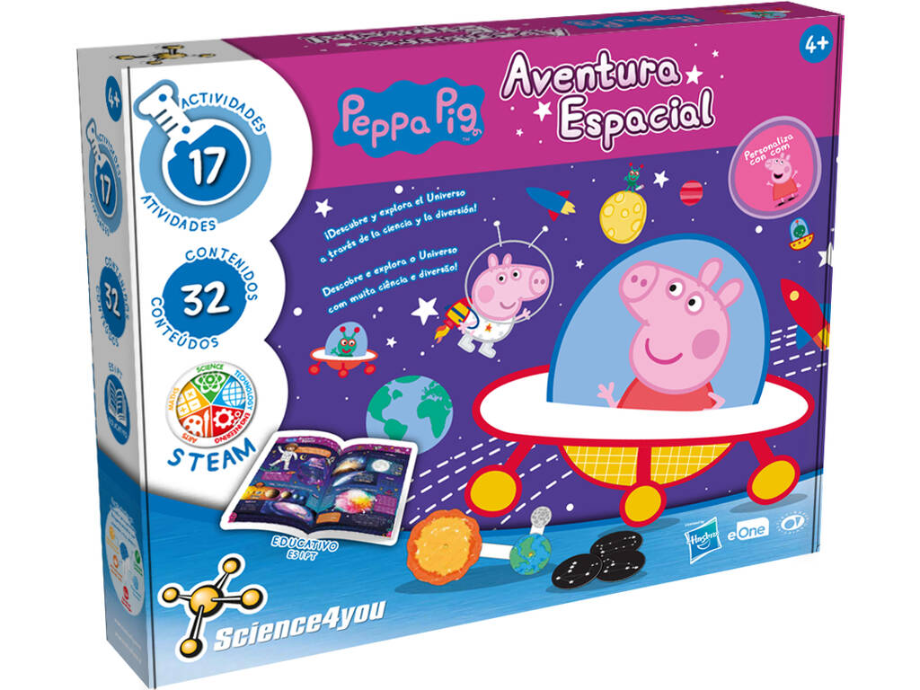 Peppa Pig Aventura Espacial Science4You 80002981