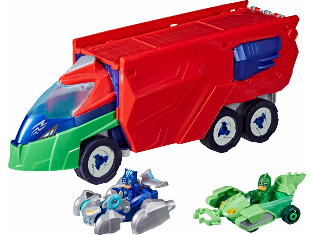 PJ Masks Tracker Truck mit Figuren und Fahrzeugen Hasbro F2121