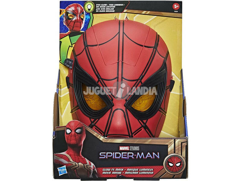 Spiderman Máscara Luminosa Hasbro F0234