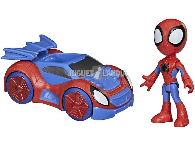 Spiderman Conjunto Figura e Veículo Spidey Bólido Arácnideo Hasbro F1940