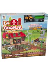 A Quinta com Figuras, Tractor com Reboque e Acessrios Laranja