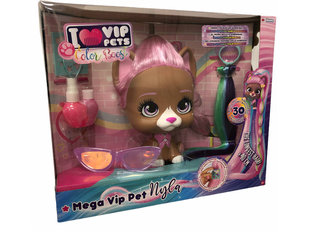 Acheter I Love VIP Pets Mega Vip Pet Nyla IMC Toys 711907 Juguetilandia