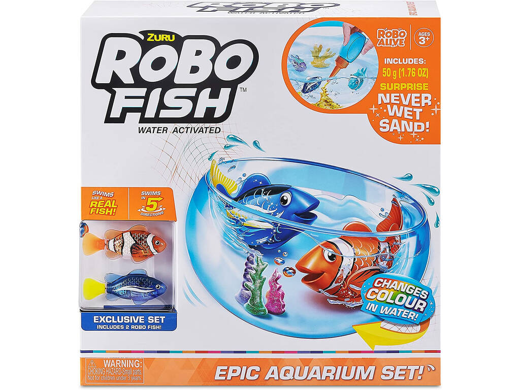 Super Acuario Robo Fish Bandai ZU7162