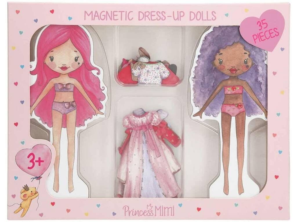 Princess Mimi Magnetic Dress Up Puppe Depesche 8839