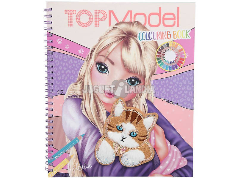 Top Model Libro Colorear Depesche 11450
