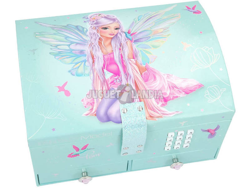 Grande boîte à bijoux Fairy avec code et musique Depesche 11520