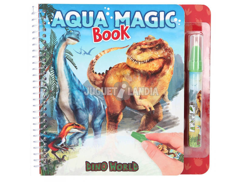 Dino World Aqua Magic Book Depesche 11496