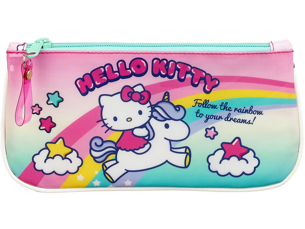 Hello Kitty Candy Unicorns Flat Tote Bag Safta 811916028