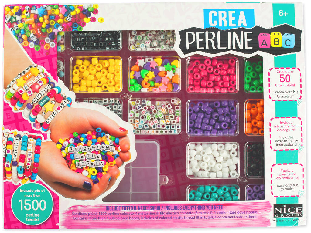Kit Perline colorate braccialetti phonebeads