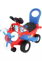 Cavalcabile Aereo Spiderman Spidey Luci e suoni Kiddieland 61531