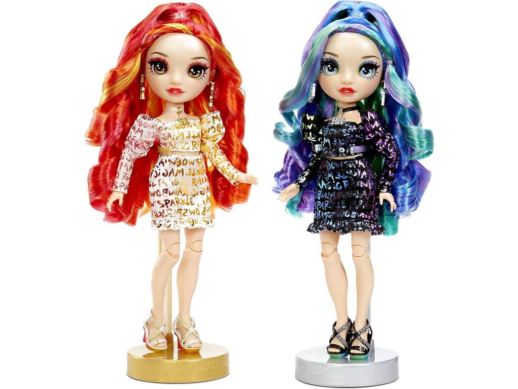 Rainbow High Edizione Speciale Bambole Laurel e Holly De'Vious MGA 577553