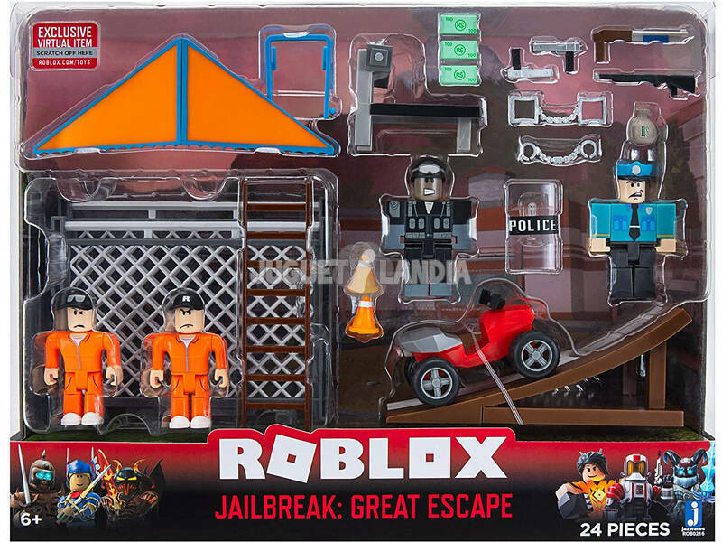 Roblox Set Jailbreak: Great Escape Toy Partner ROB0216 - Juguetilandia