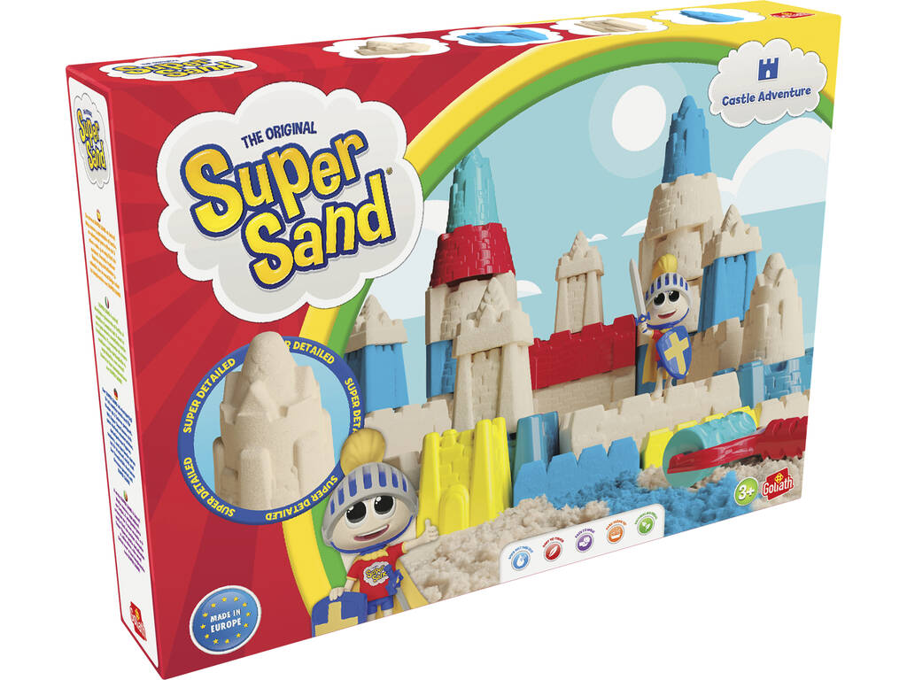 Super Sand Castelo Aventuras Goliath 918146