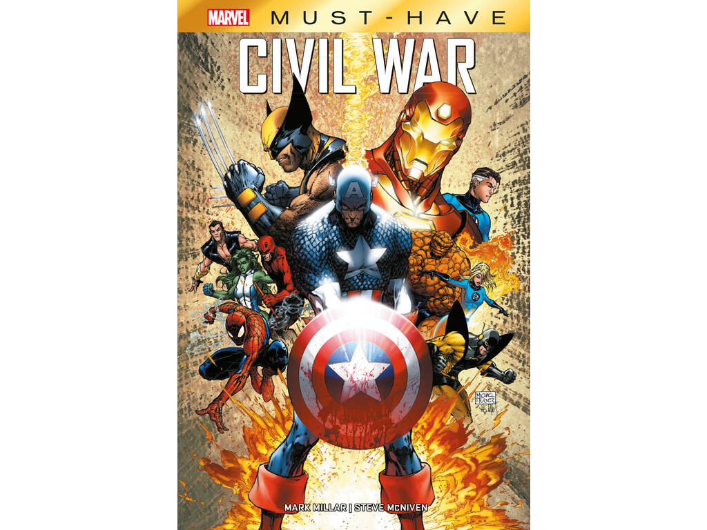 Civil War Marvel Must Have Panini
