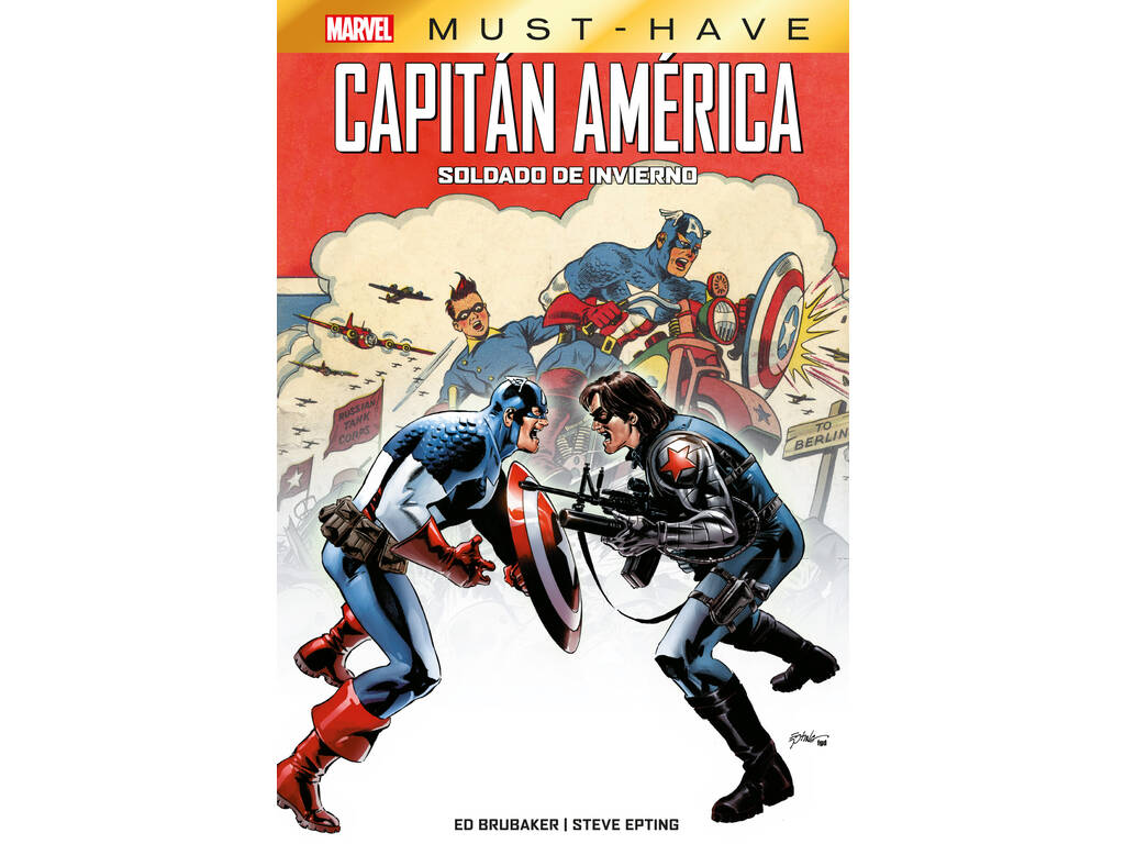 Capitán América Soldado de Invierno Marvel Must Have Panini