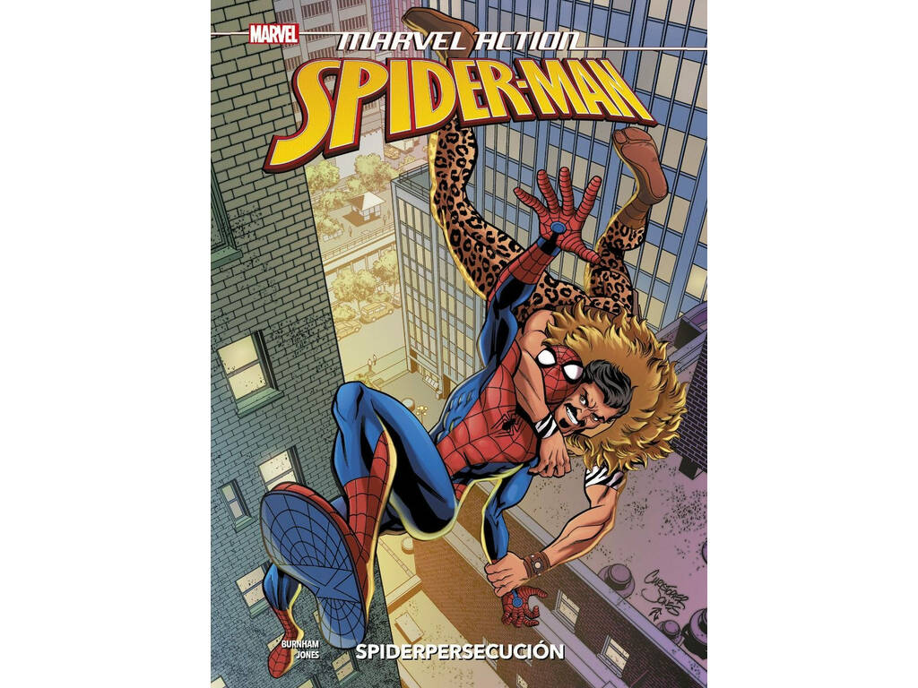 Spiderman Spidersecución Marvel Action Panini
