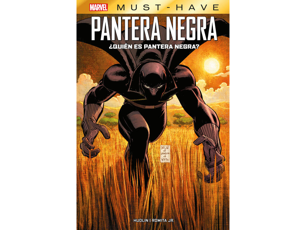 Pantera Negra ¿Quien es Pantera Negra? Marvel Must Have Panini