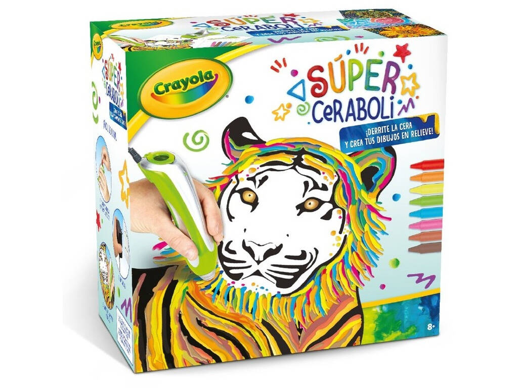 Súper Ceraboli Tigre Crayola 25-0399