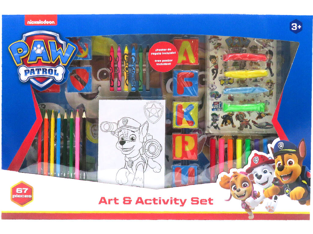 Paw Patrol Aktivitäten Set 67 Teile CYP GS-67-PW