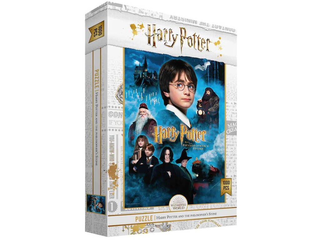 Harry Potter Puzzle 1000 Piezas Harry Potter y la Piedra Filosofal Amodee SDTWRN23241