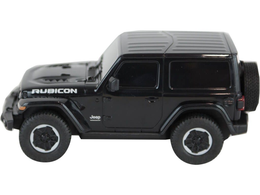 Radio Control 1:24 Jeep Wrangler Rubicorn Negro Teledirigido