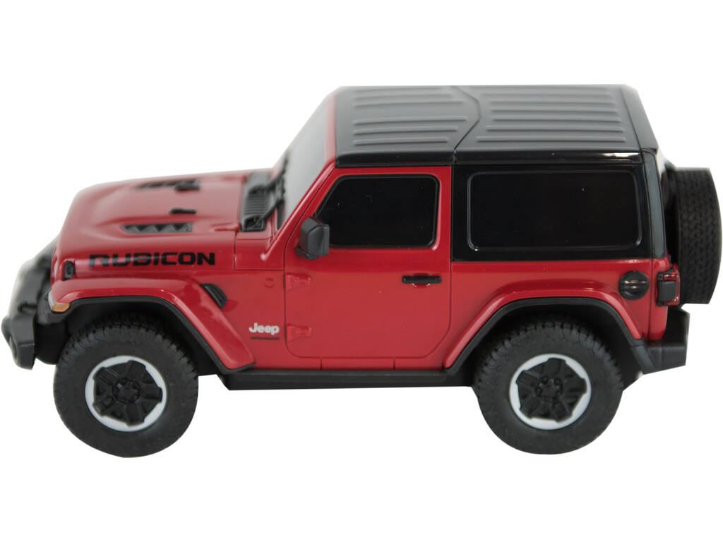 Radiocomando 1:24 Jeep Wrangler Rubicorn Rosso telecomandato