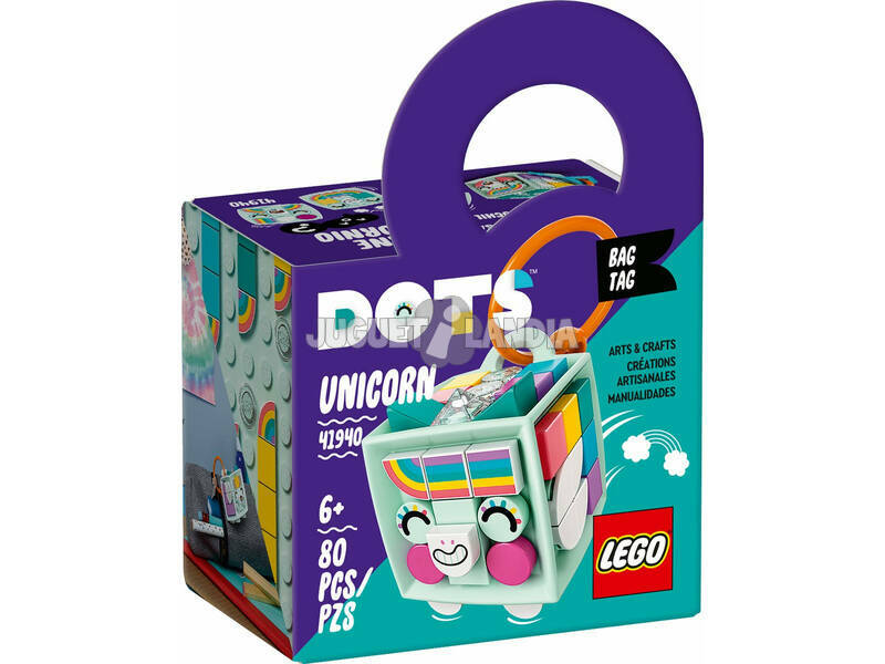 Lego Dots Adorno para Mochila Unicornio 41940